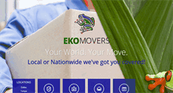 Desktop Screenshot of ekomovers.com